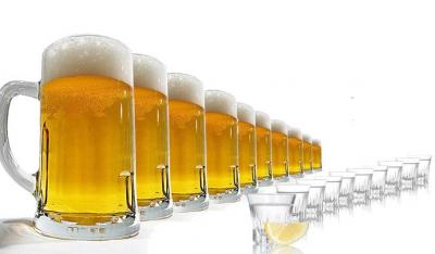 20 søm, 10 øl &amp; 10 shots