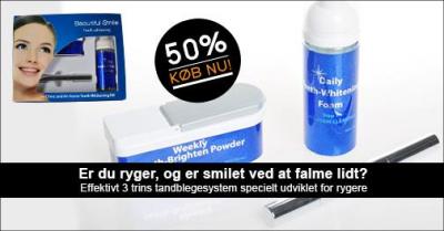 3 trins tandblegesystem