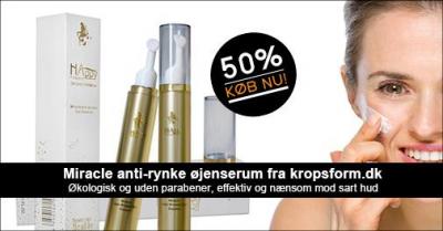 Økologisk anti-rynke øjenserum