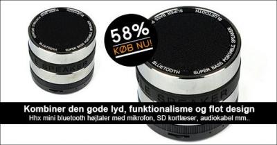 Mini bluetooth højtaler