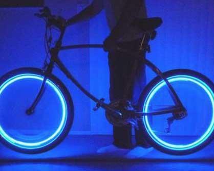 4 LED lys cykel hjul (22/10-2015)