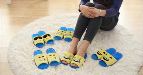 Sjove slippers